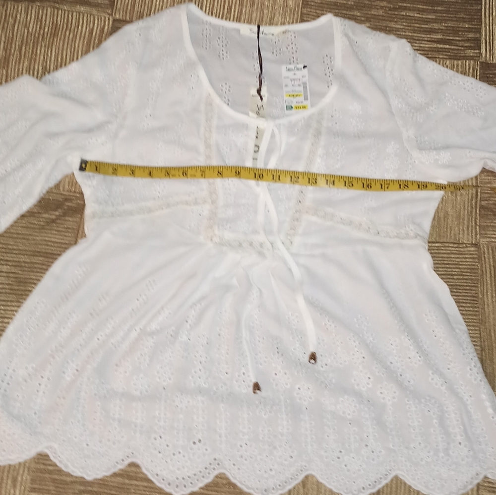 NWT Solitaire Blouse (L) - Picture 5 of 9